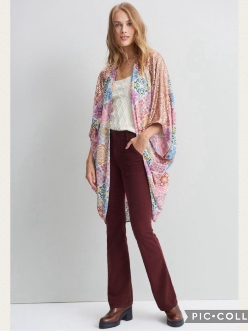 Anthropologie Sachin & Babi Jaya Kimono in Pink - Picture 3 of 9